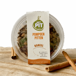 Met PIT, pompoenpitten kaneel