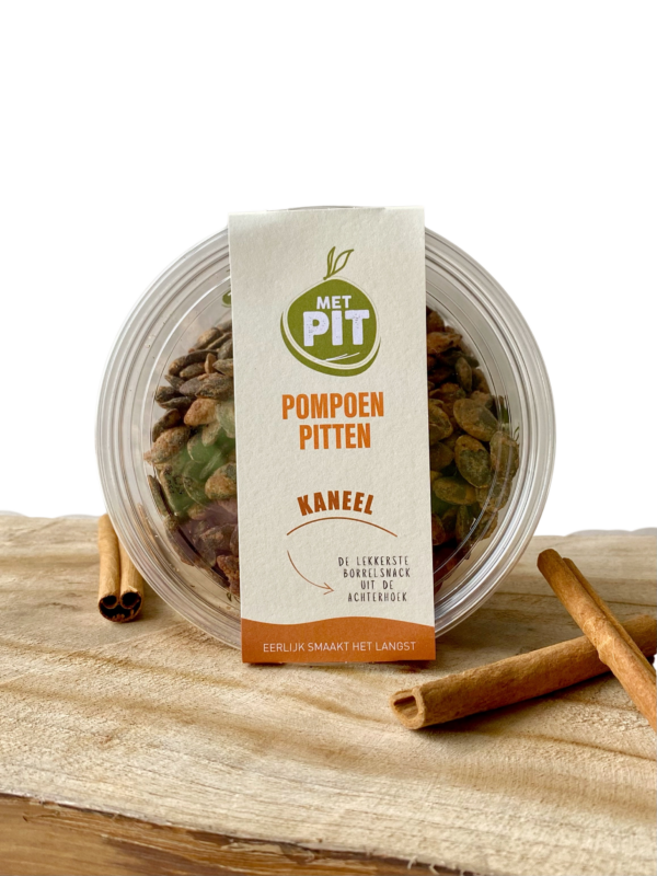 Met PIT, pompoenpitten kaneel